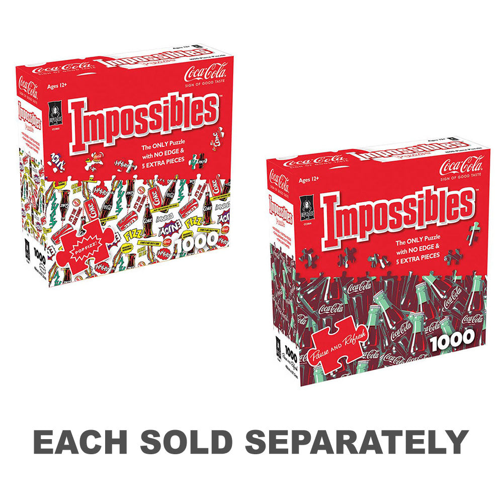 Coca Cola Impossibles Jigsaw Puzzle 1000pc