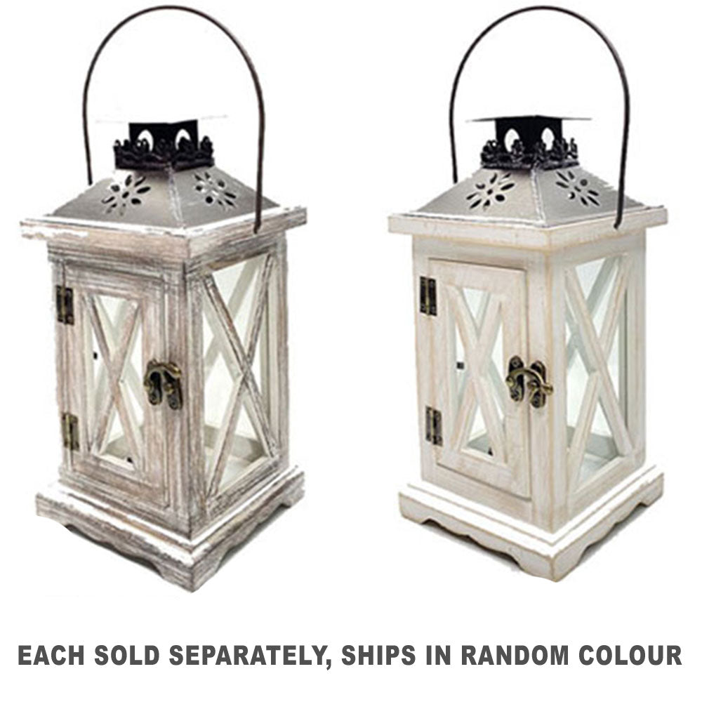 Classical Timber Candle Holder Lantern