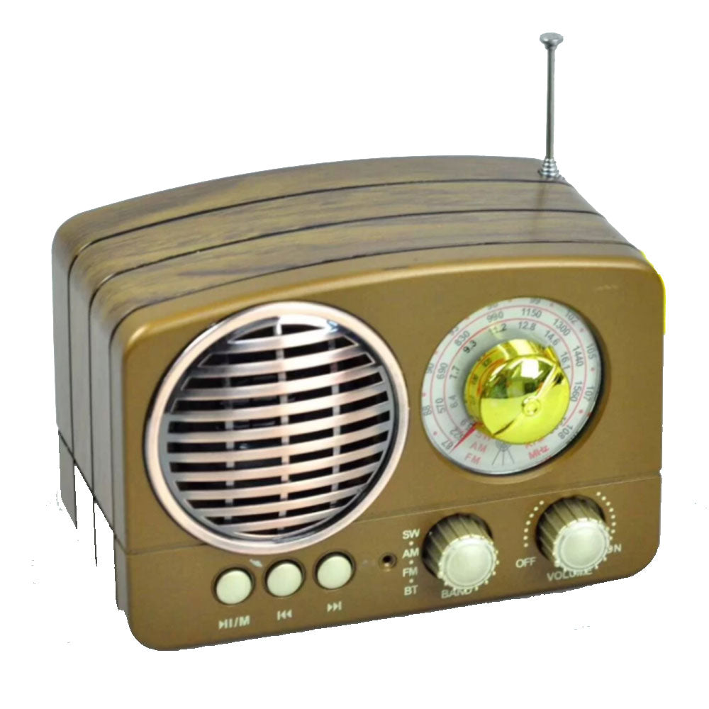 Classic Wood AM/FM Radio