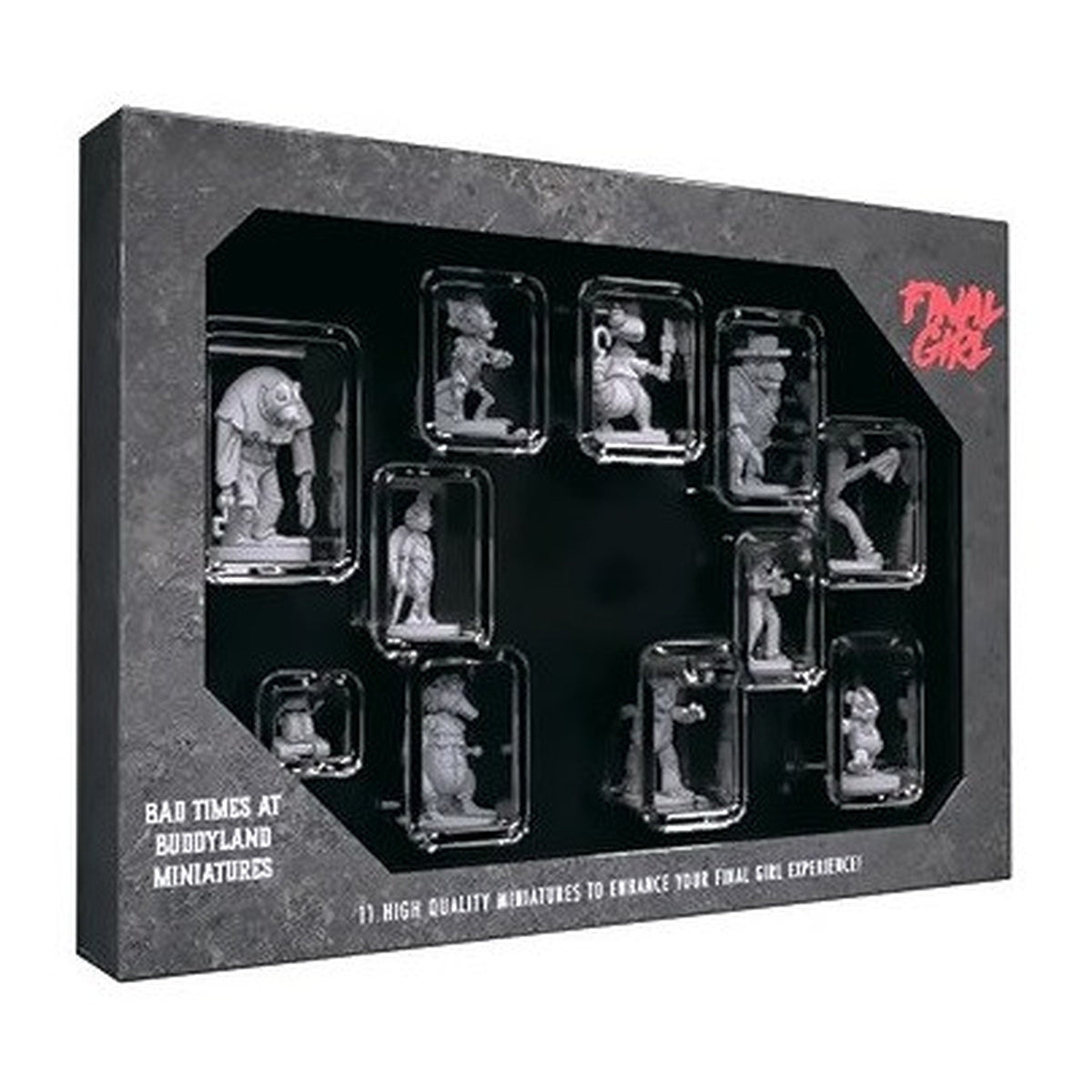 Final Girl Miniatures Bad Times at Buddyland Board Game