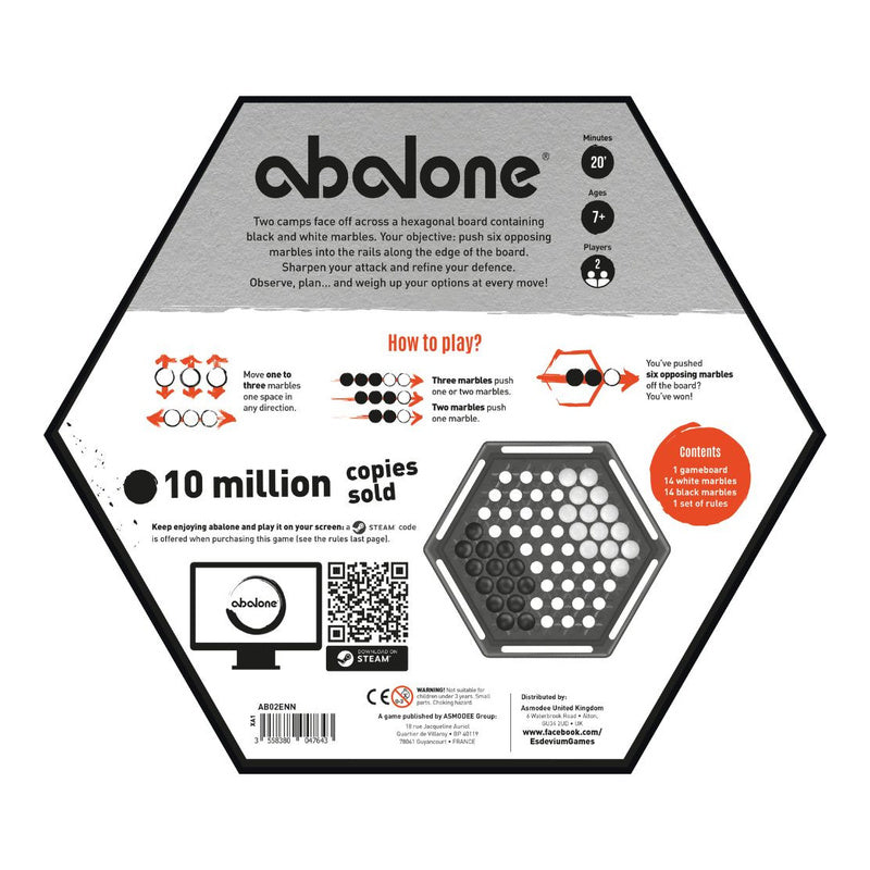 Abalone 2nd Edition Strategy Board Game