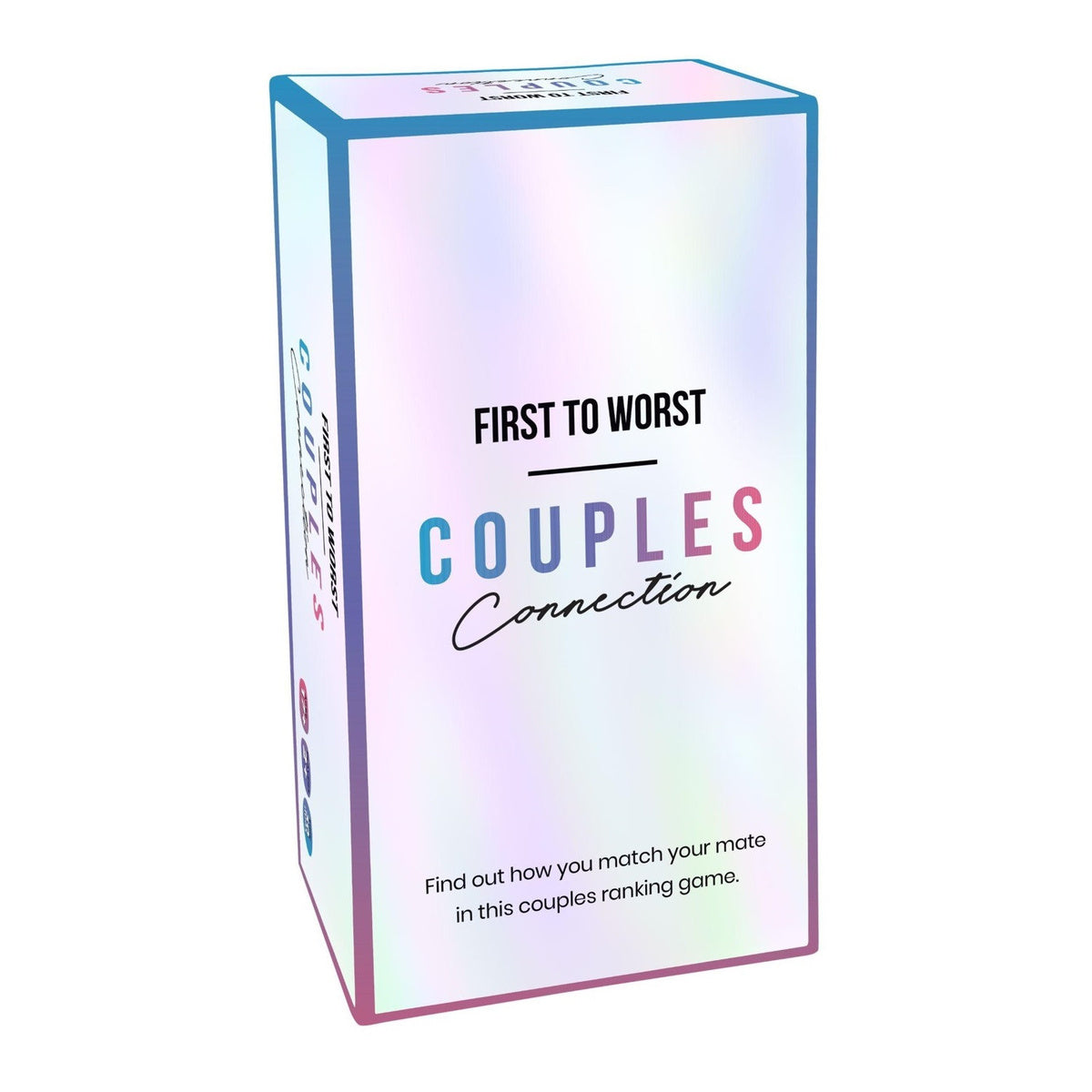 First to Worst Couple Edition Party Game