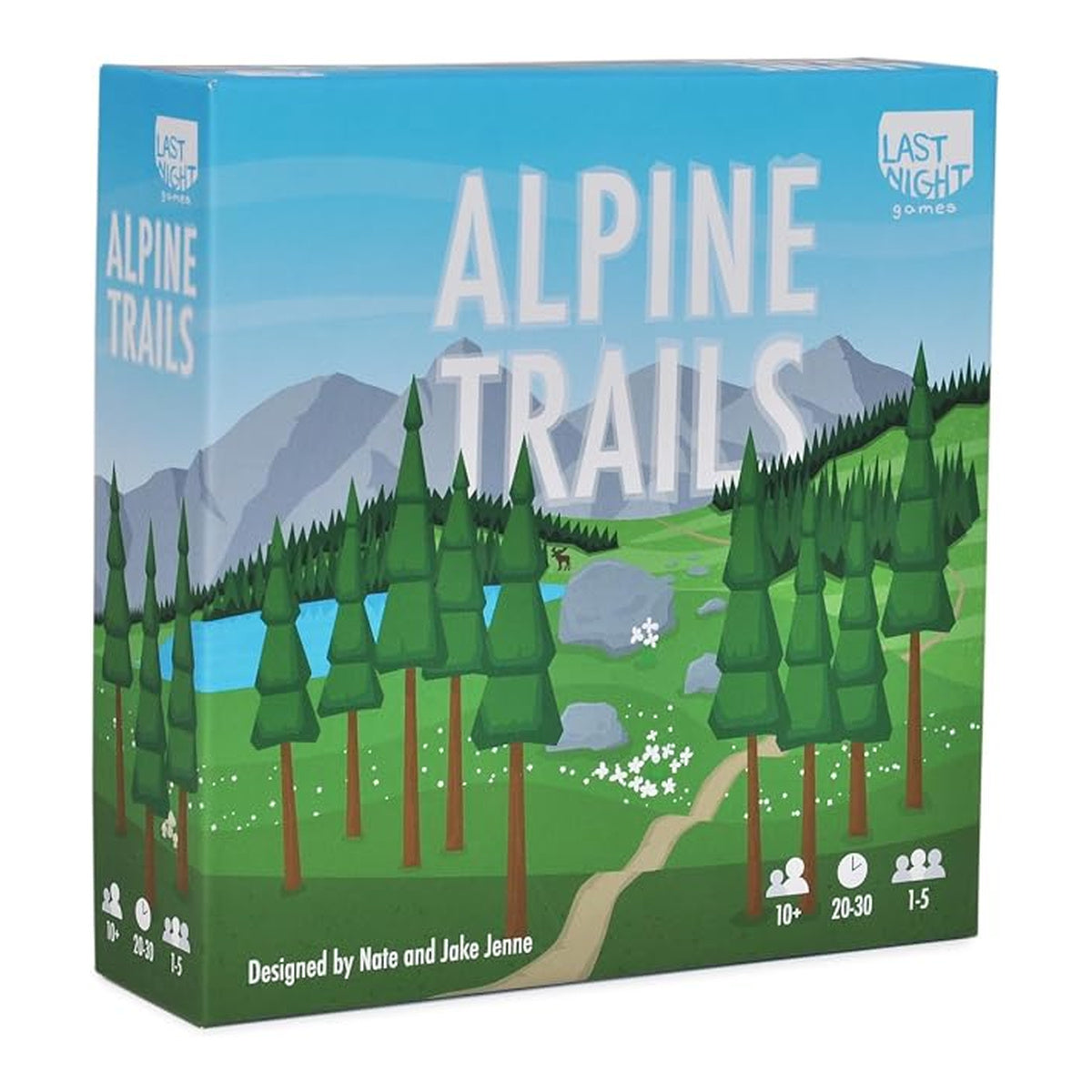 Alpine Trails Strategy Board Game