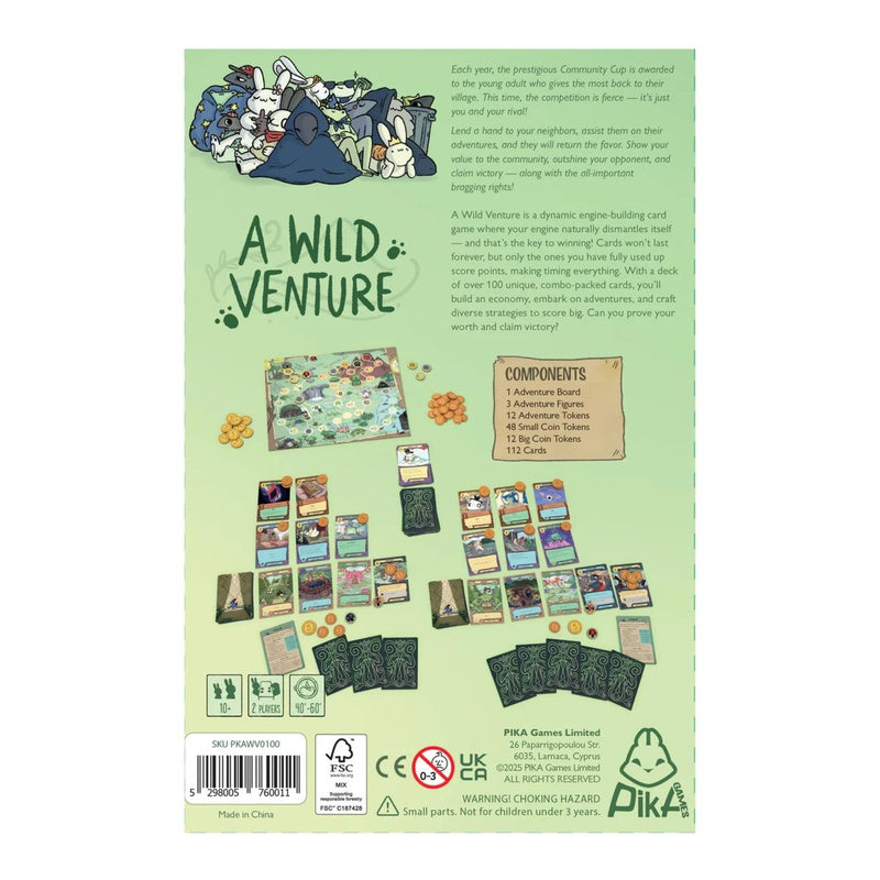 A Wild Venture Card Game