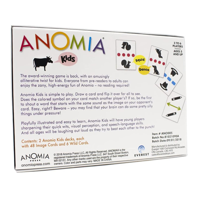 Anomia Kids Party Game