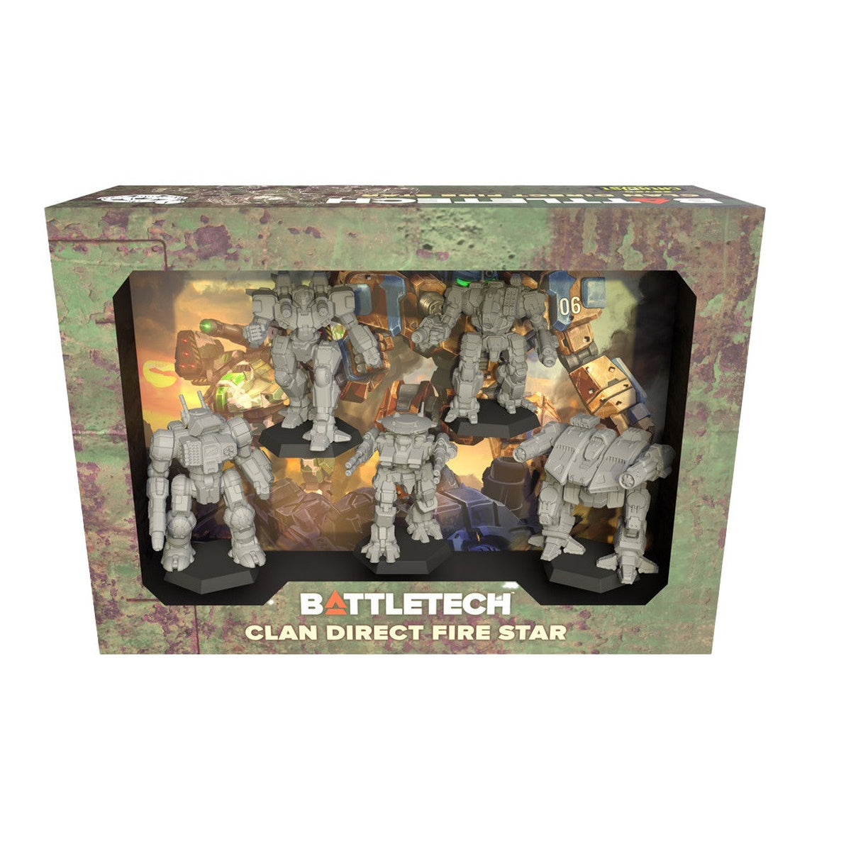 Clan Direct Fire Star Miniature
