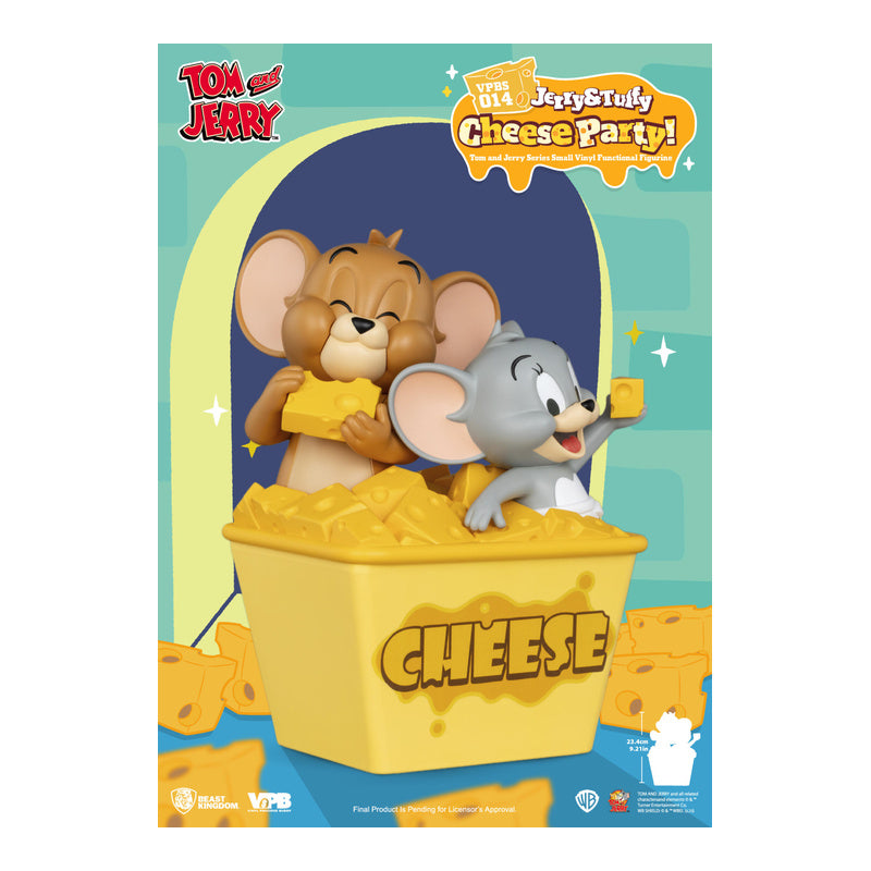 Piggy Bank Small Tom & Jerry Jerry & Tuffy Cheese Party!