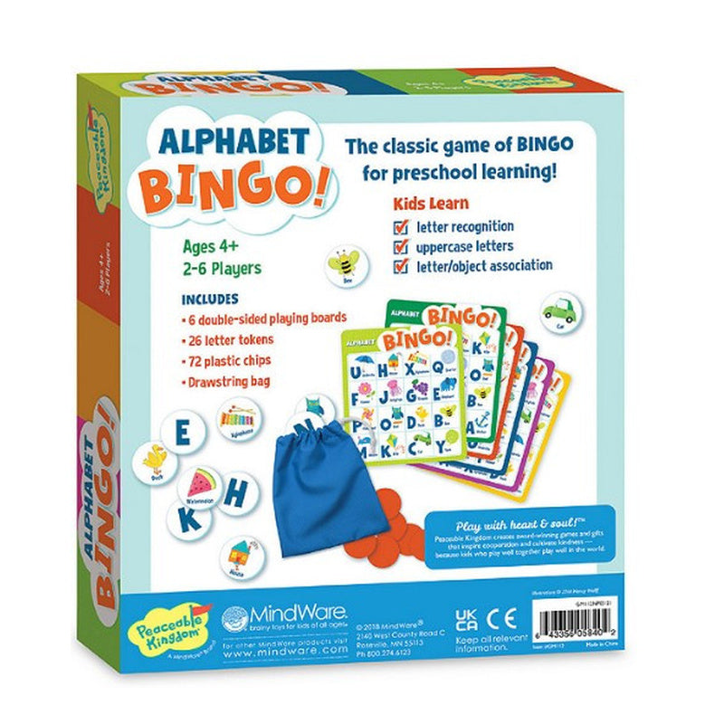 Alphabet Bingo Kids Board Game