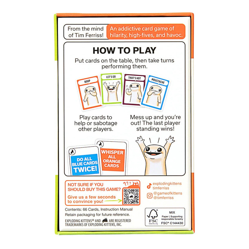 Coyote Small Box Party Card Game