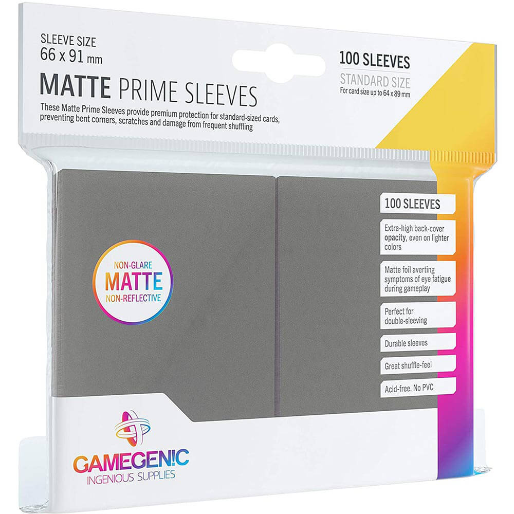 Matte Prime-Kartenhüllen (66 mm x 91 mm, 100 Stück pro Packung)