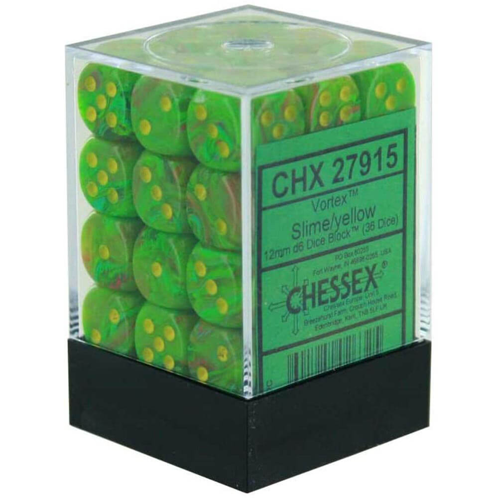 D6 DICE VORTEX 12mm（36個のサイコロ）