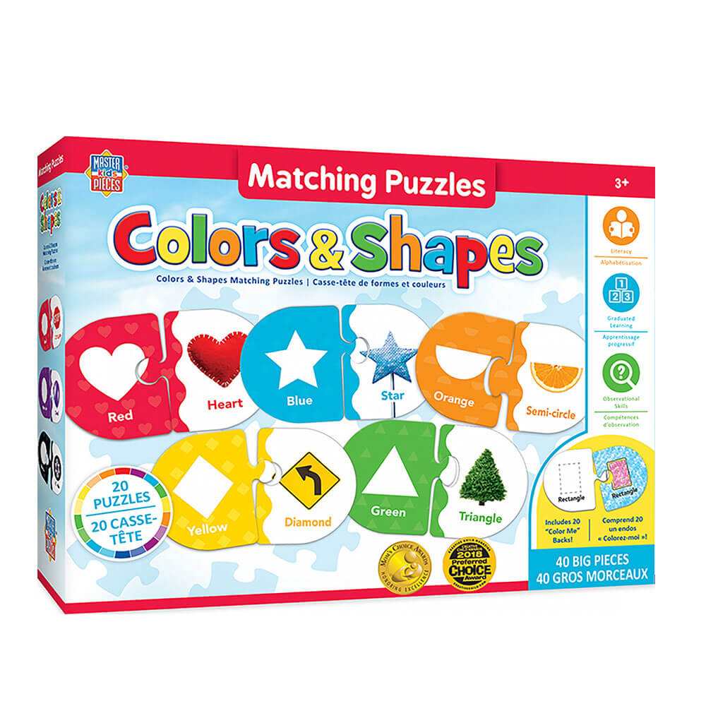 Masterpieces pädagogisches Matching-Puzzle