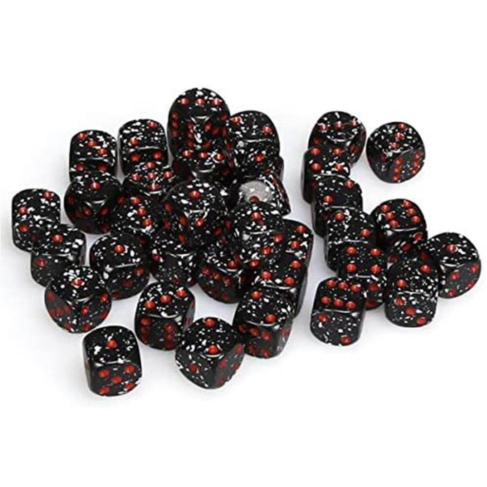 D6 Dice Speckled 12mm (36 Dice)