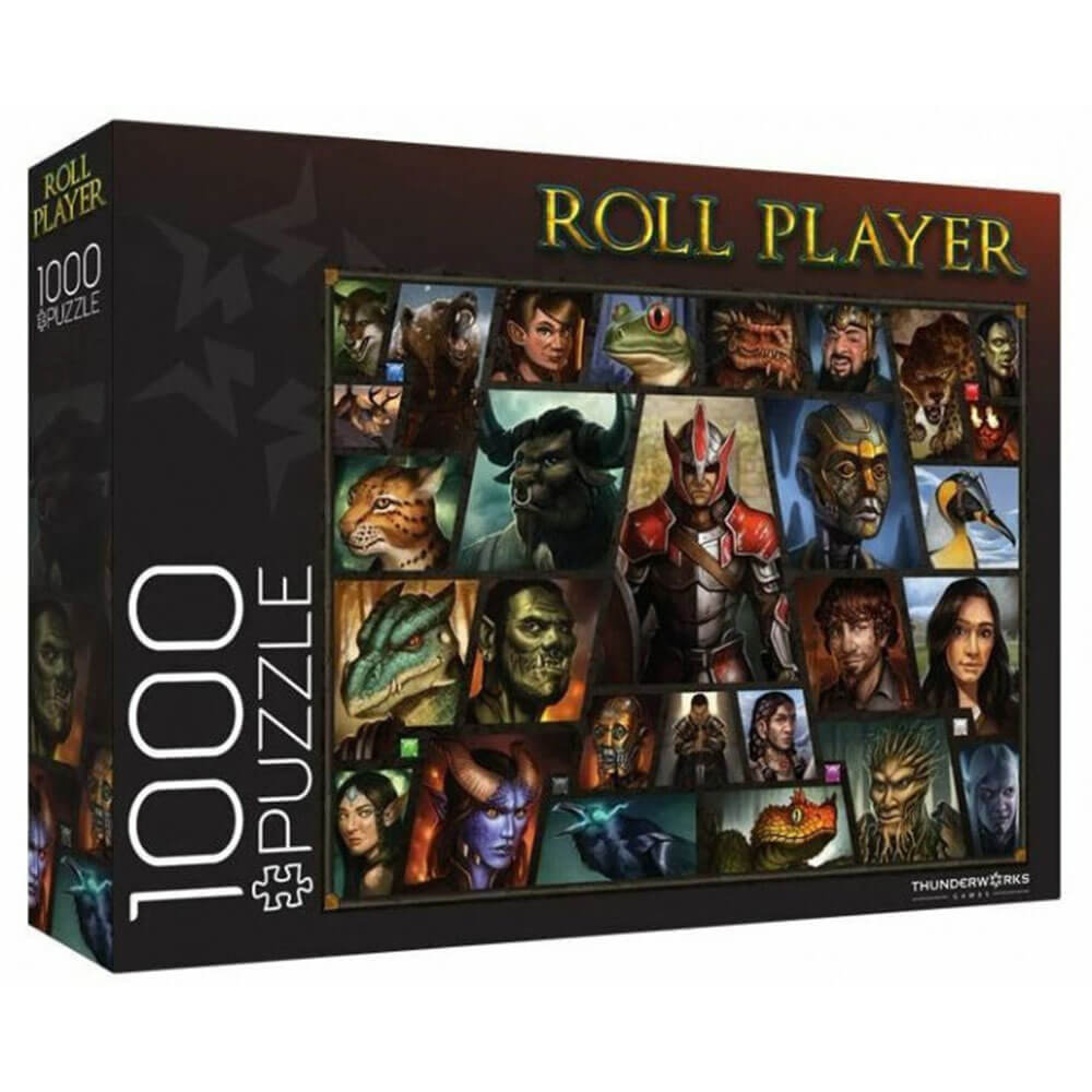  Roll Player Brettspiel 1000-teilige Puzzleserie
