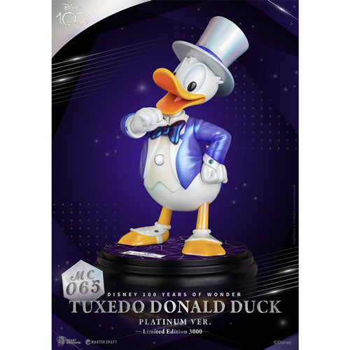 Il maestro del regno delle bestie, smoking Disney 100 Donald Duck