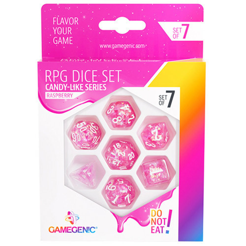 Gamegenic Candy-like Series RPG Dice Set 7pcs
