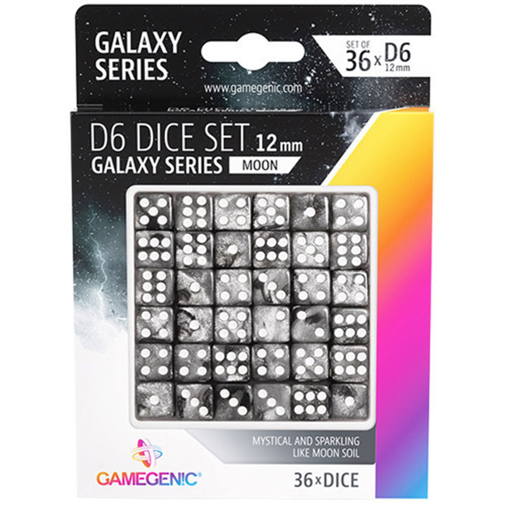 Gamegenic Galaxy Series D6 Dice Set 12mm (36pcs)