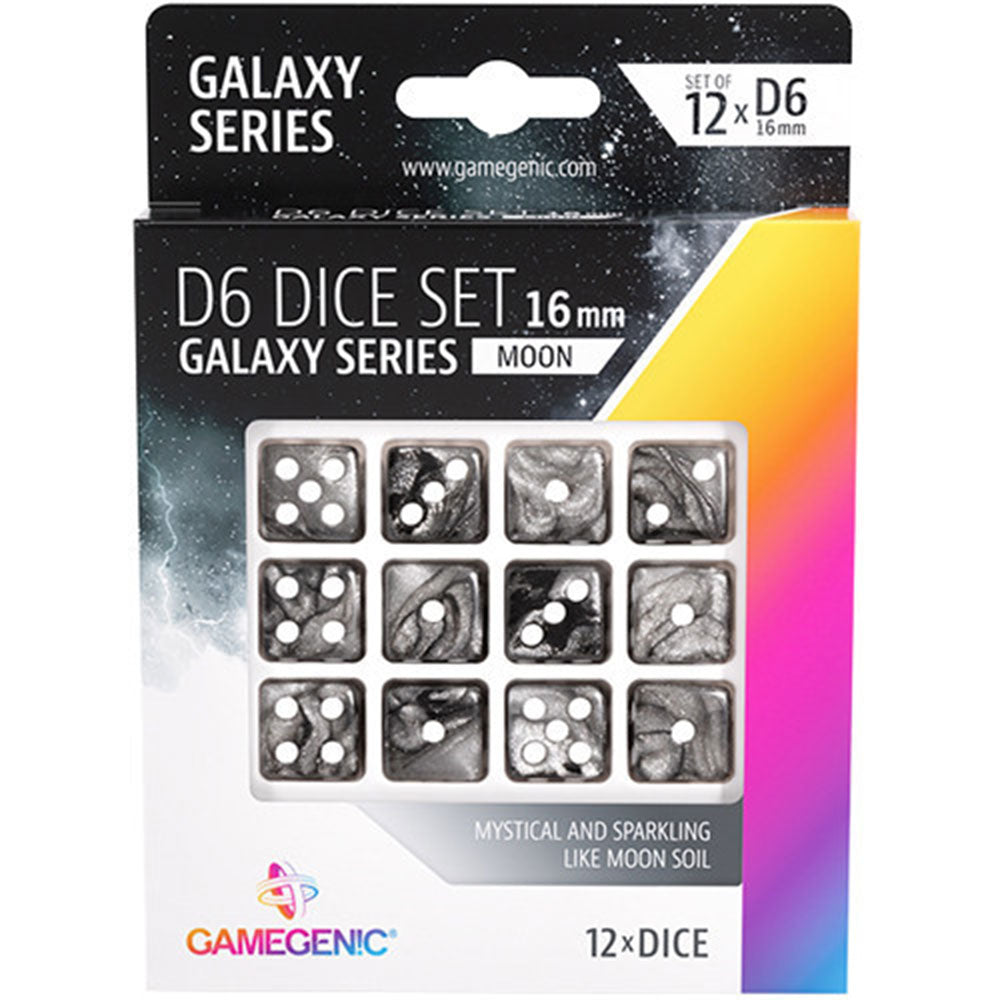  Gamegenic Galaxy Series D6 Würfelset 16mm (12 Stück)