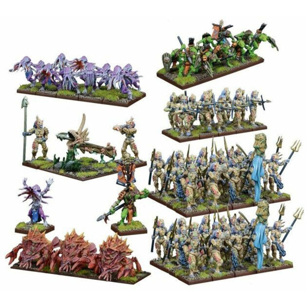 Kings of War Trident Realm of Neritica Mega Army Miniature