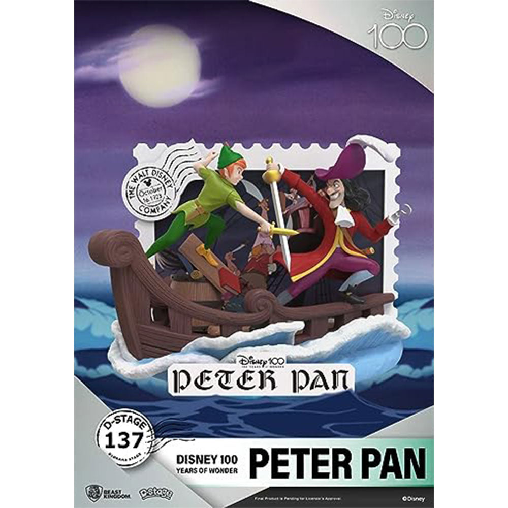 Beast kingdom d stage Disney 100th anniv peter pan figur