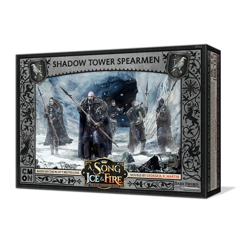 A Song of Ice and Fire Shadow Tower Spearmen Miniature Game