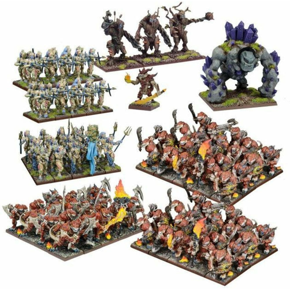 Kings of War Forces of Nature Mega Army Miniatures