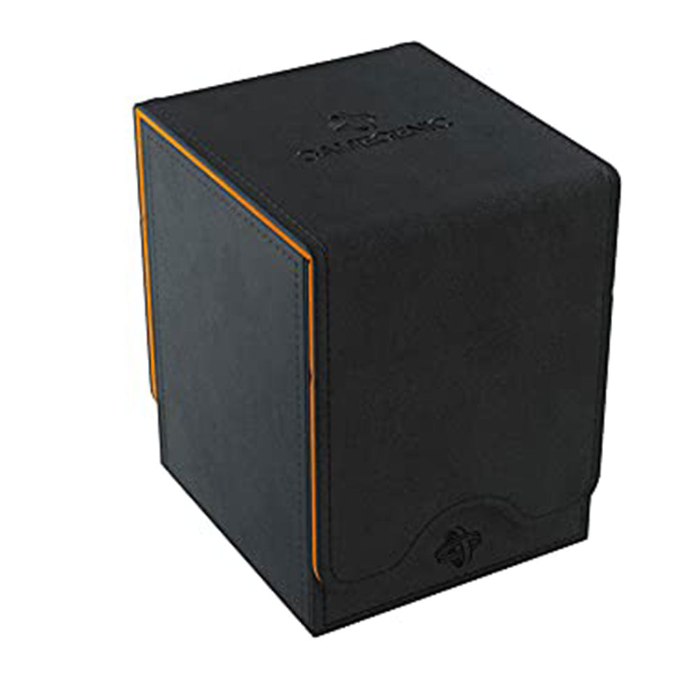  100+ Exclusive Edition Deck Box XL (Schwarz/Orange)