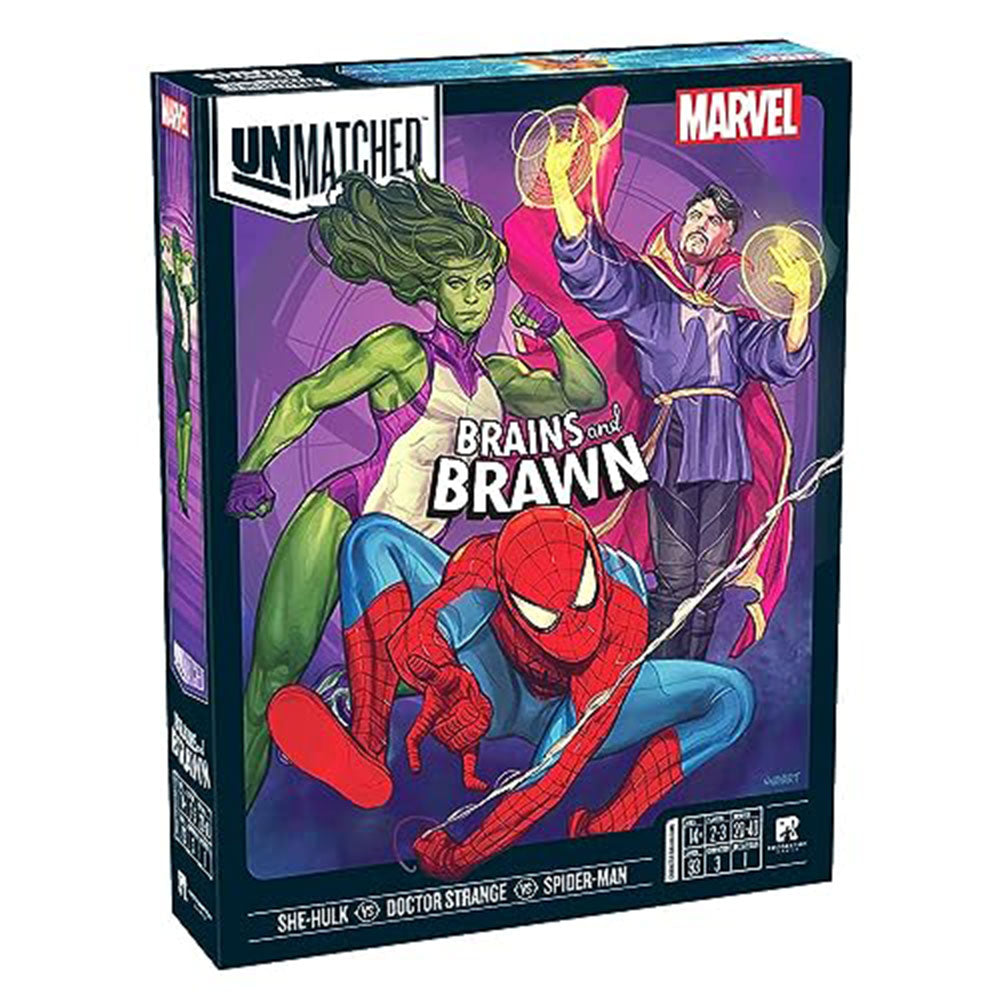 Unmatched Marvel Brains & Brawn Game