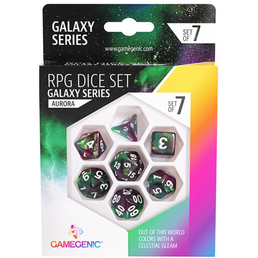  Gamegenic Galaxy Series RPG Würfelset 7tlg