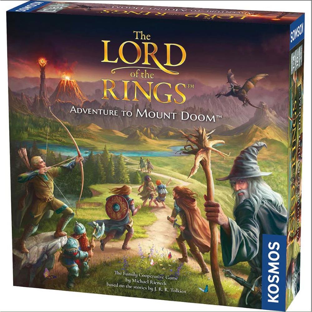 The Lord of the Rings Adventure to Mount Doom Board Game