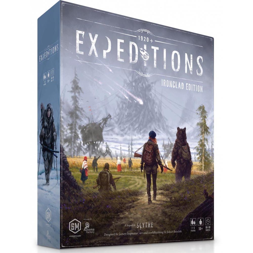 Expeditions Iron Clad Edition Board Game