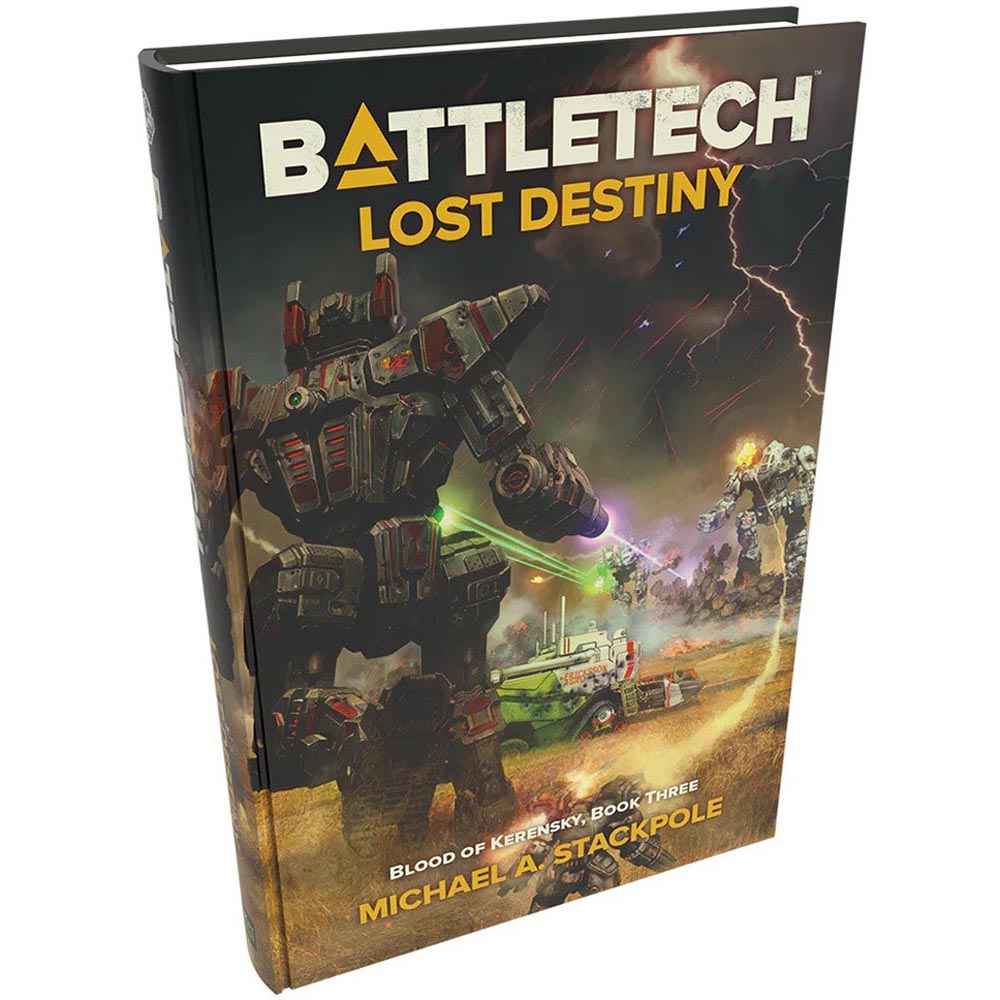 Battletech Lost Destiny Premium Hardback Role Playing Game