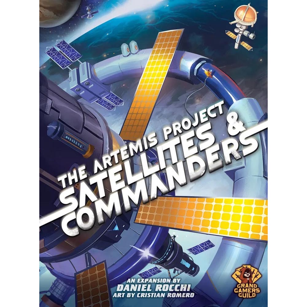The Artemis Project Satellites and Commanders Board Game