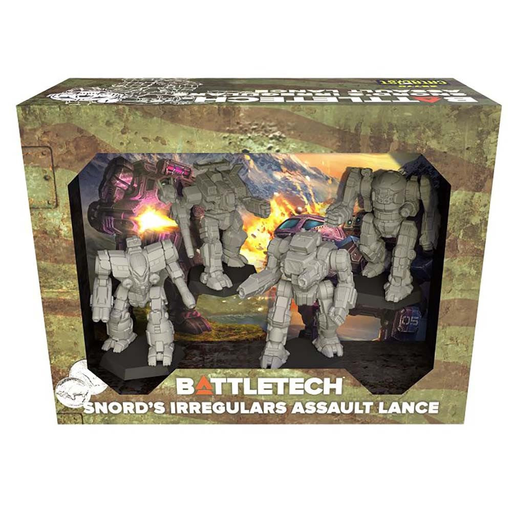 BattleTech Snord's Irregulars Assault Lance Pack RPG