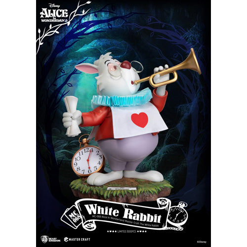 BK Master Craft Alice in Wonderland the White Rabbit Figure