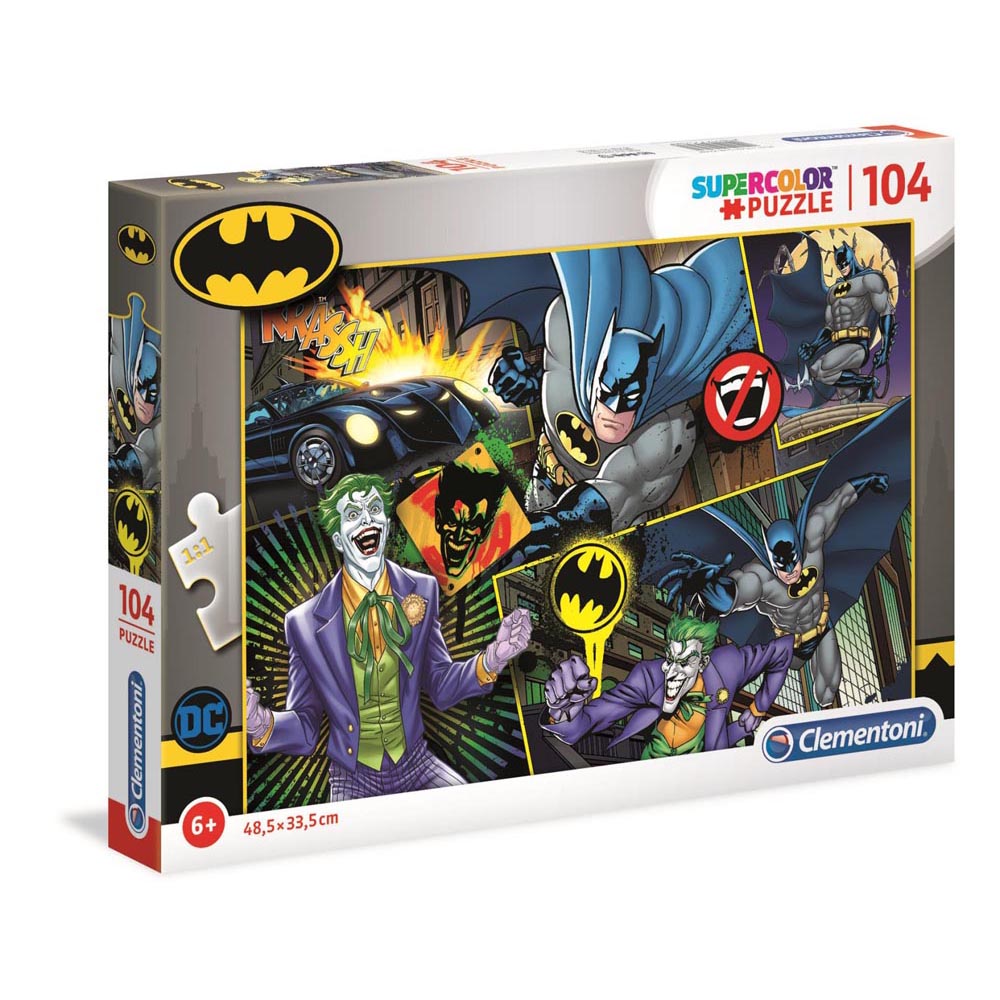 Clementoni Batman 104 Piece Super Puzzle (Largerpcs)