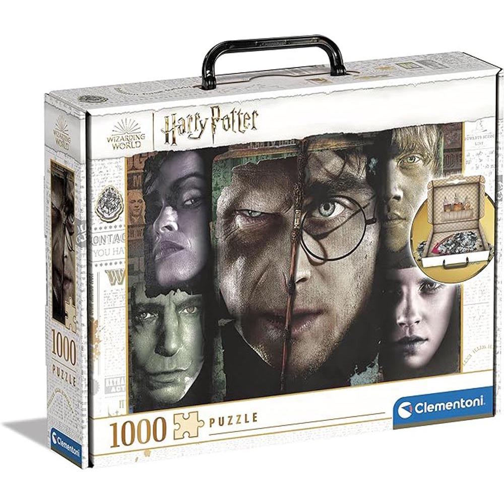 Clementoni Harry Potter Faces Puzzle 1000pcs (Case Edition)