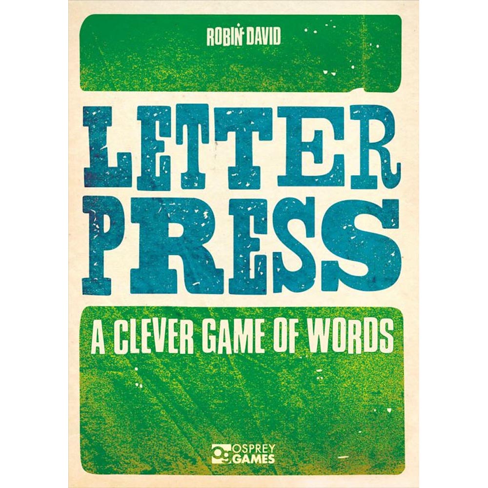 Letterpress Board Game