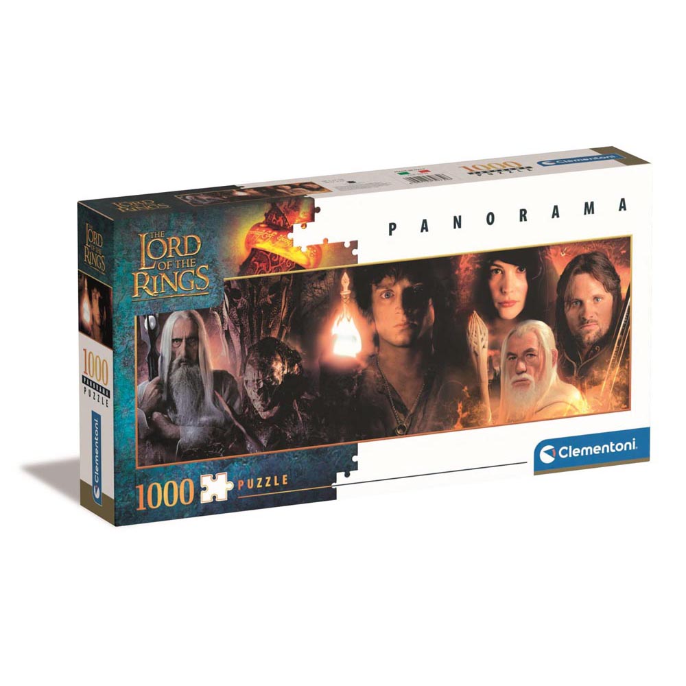 Clementoni Panorama the Lord of the Rings Puzzle 1000pcs