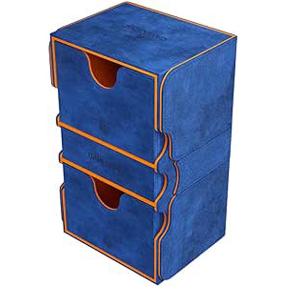 Gamegenic Stronghold 200+ XL Deck Box (Blue/Orange)