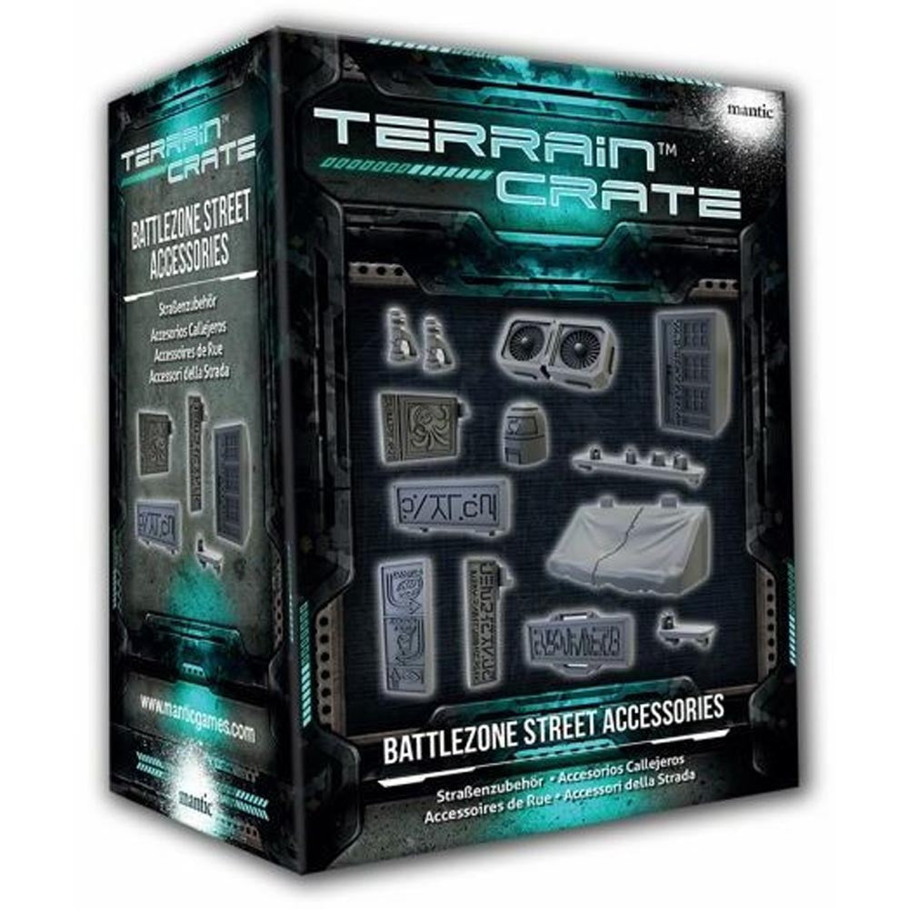 Terraincrate Terrain Crate Battlezones Street Accessories