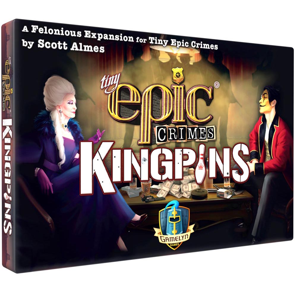 Tiny Epic Crimes Kingpins Expansion Game