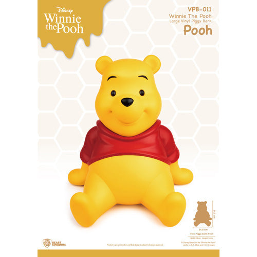 Beast Kingdom Piggy Bank Vinyl Large Winnie the Pooh Figure