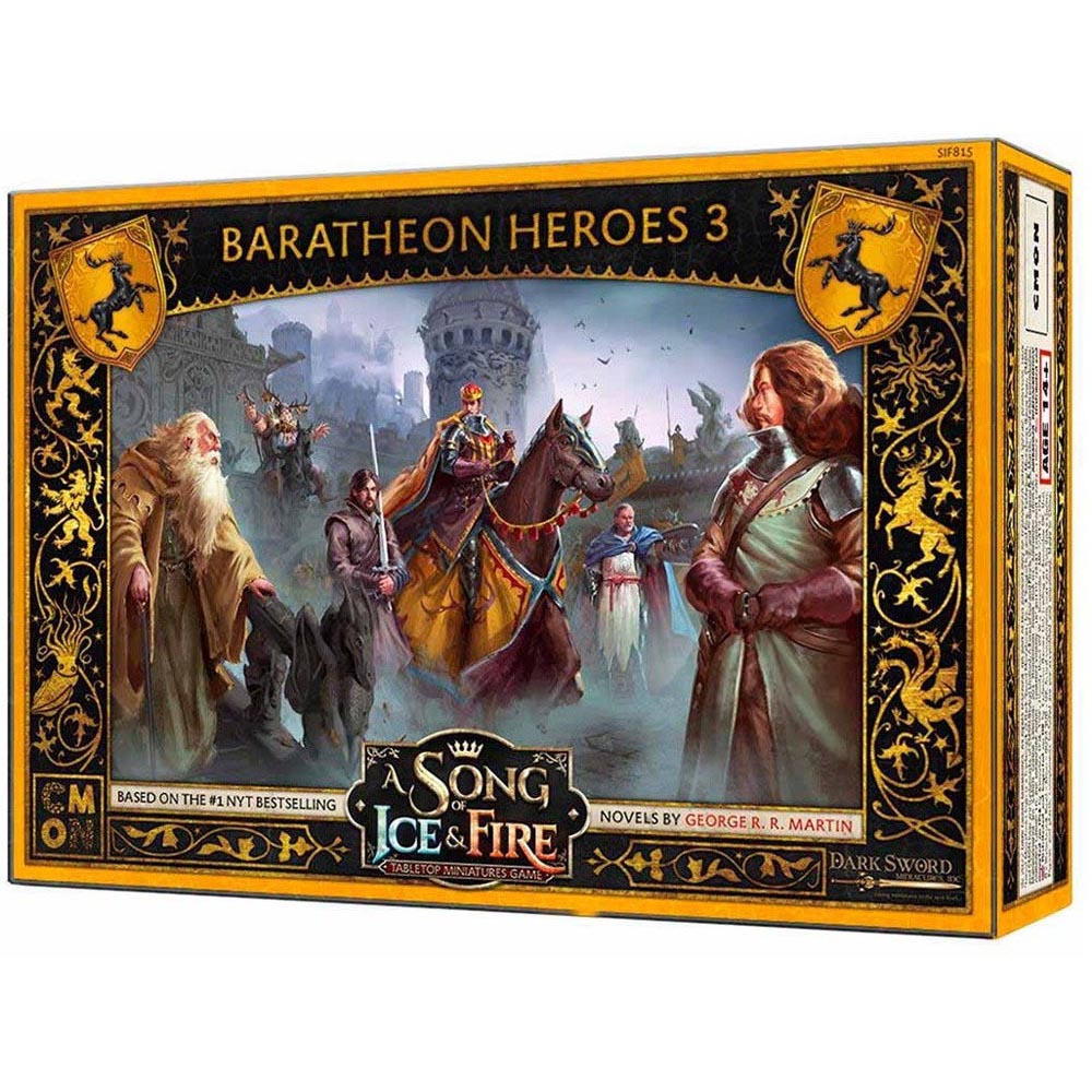 A Song of Ice and Fire TMG Baratheon Heroes Miniature
