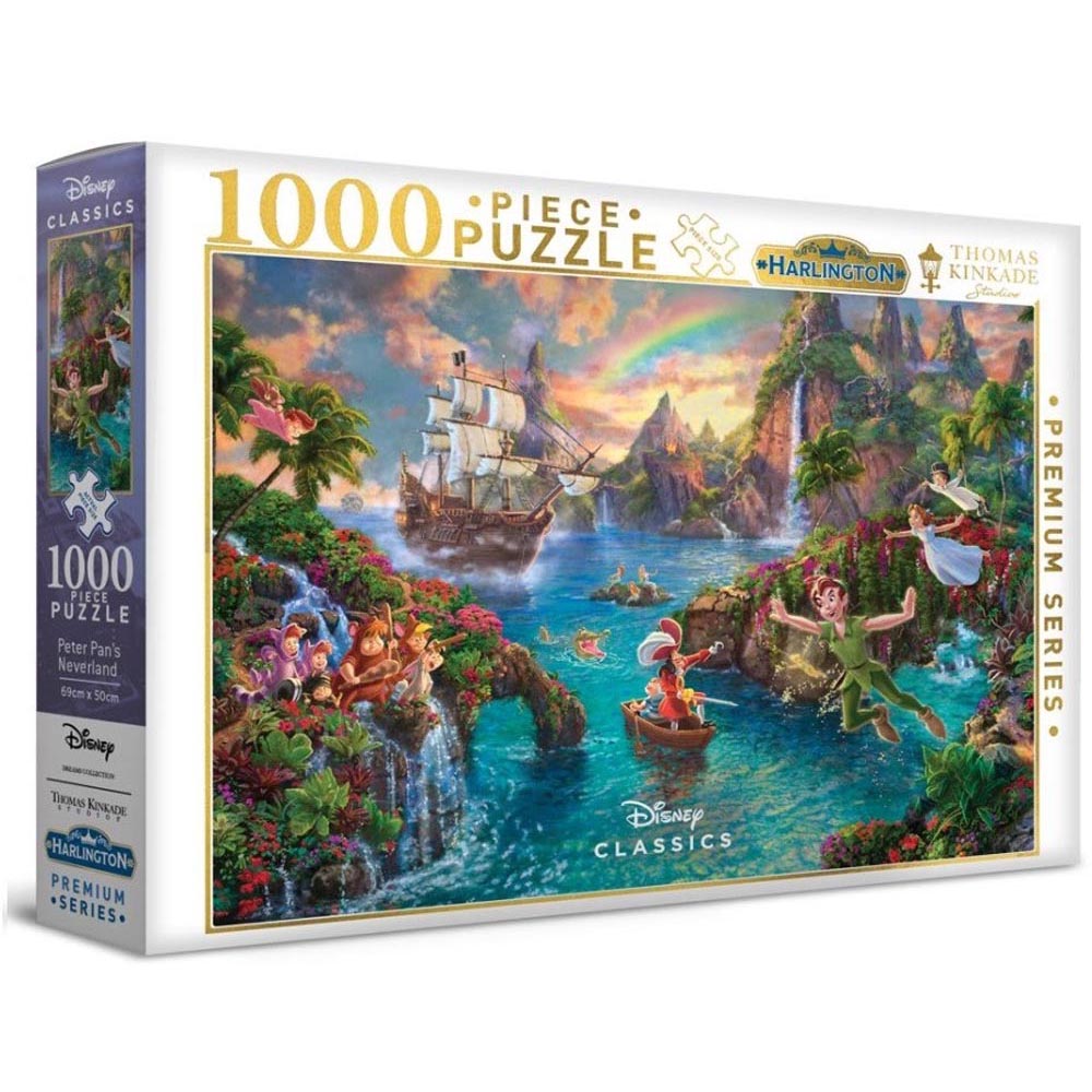Thomas Kinkade Disney Peter Pan's Neverland Puzzle 1000pcs
