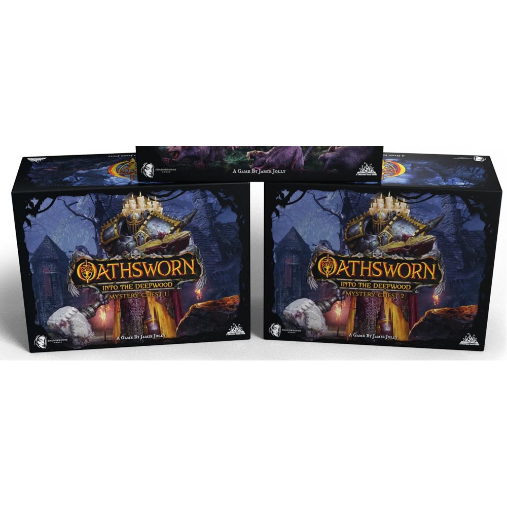 Oathsworn Into the Deepwood Mystery Chest 1 & 2 Board Game