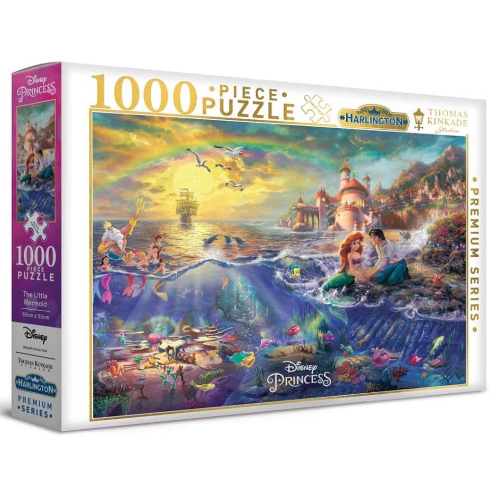 Thomas Kinkade Disney the Little Mermaid Puzzle 1000pcs