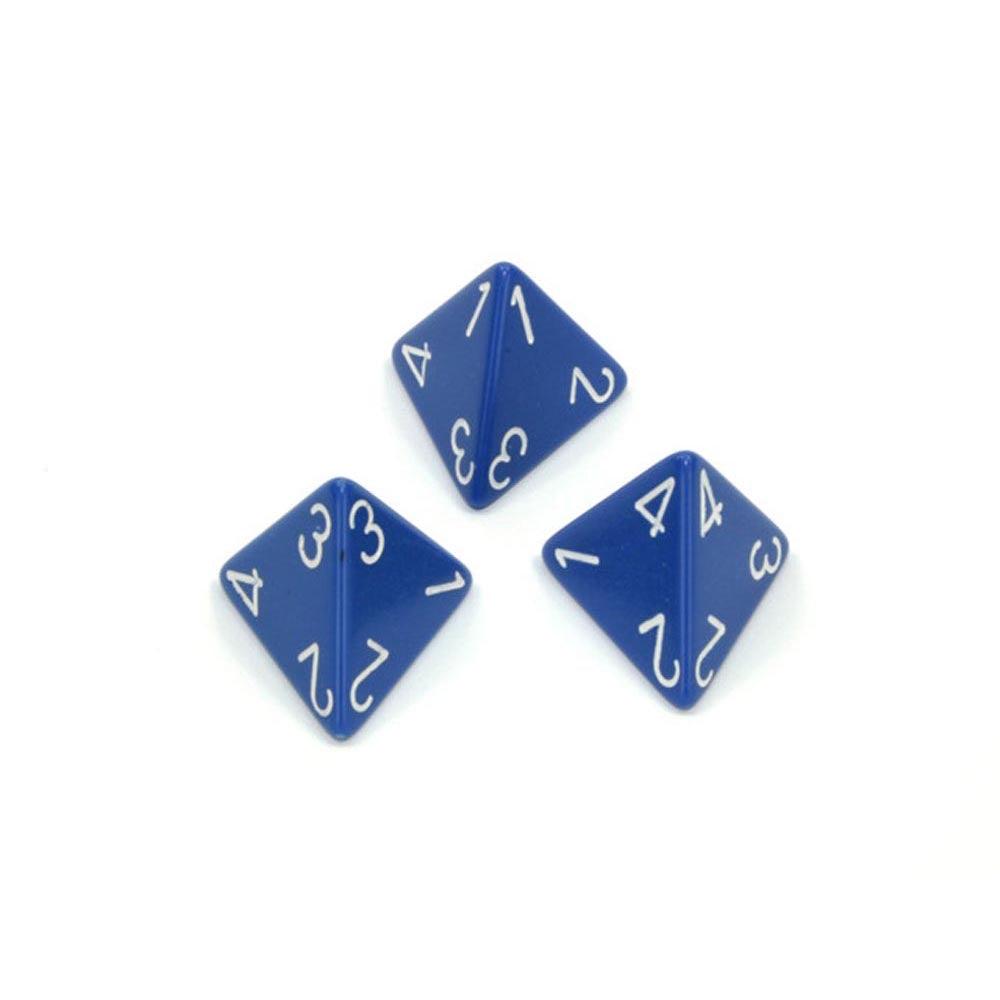 Chessex Opaque D4 Polyhedral Dice