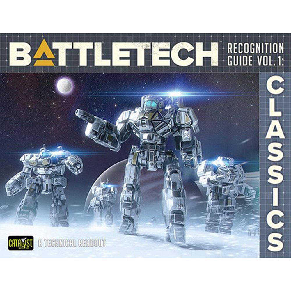 Battletech Recognition Guide Vol 1 Classics Board Game