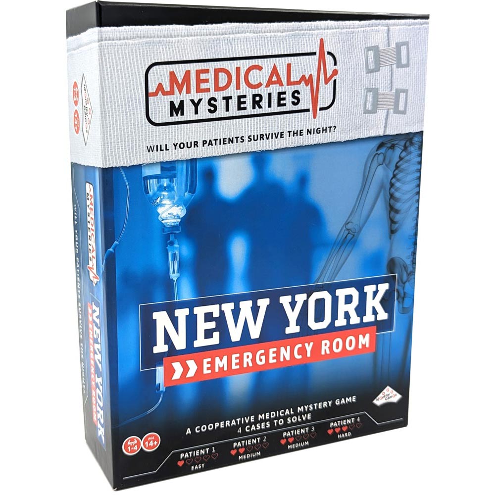Medical Mysteries New York Emergency Room Board Game